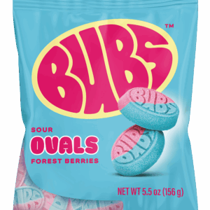 BUBS SOUR FOREST BERRIES OVALS